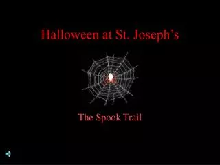 Halloween at St. Joseph’s