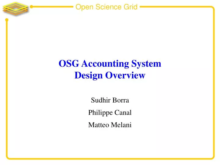 osg accounting system design overview