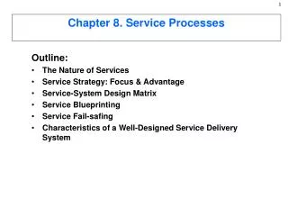 Chapter 8. Service Processes