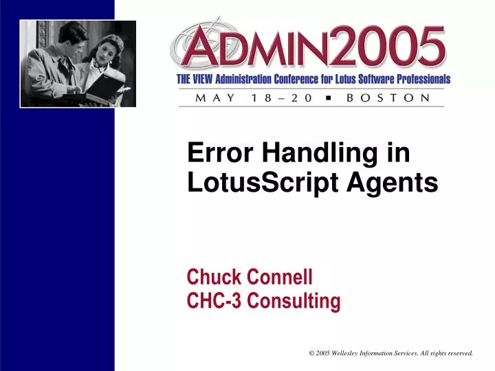 error handling in lotusscript agents