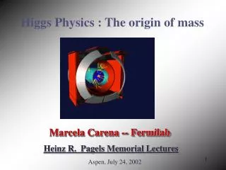 Higgs Physics : The origin of mass