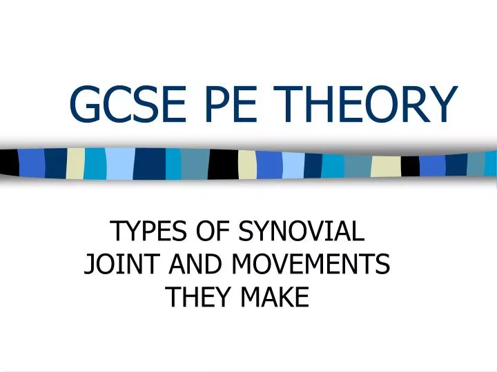 gcse pe theory