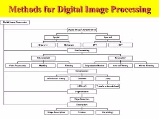 Methods for Digital Image Processing