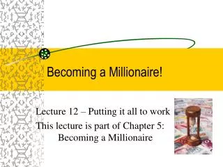 Becoming a Millionaire!