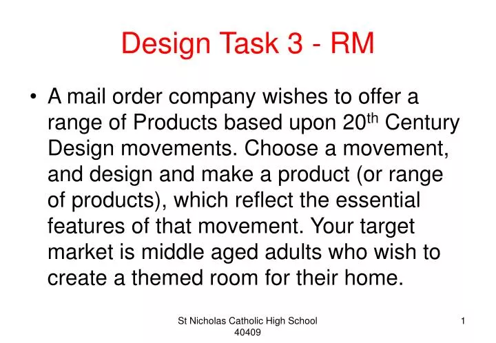 design task 3 rm