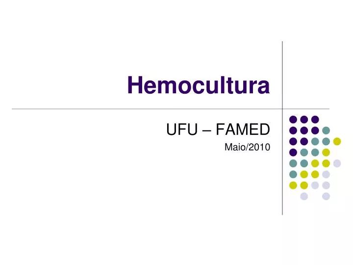 hemocultura