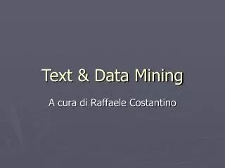 text data mining