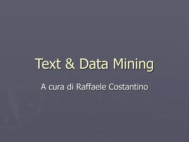 text data mining
