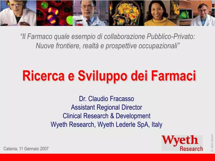 ricerca e sviluppo dei farmaci