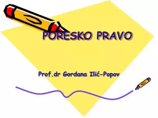 poresko pravo