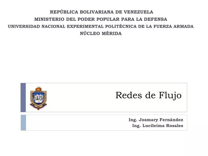 redes de flujo