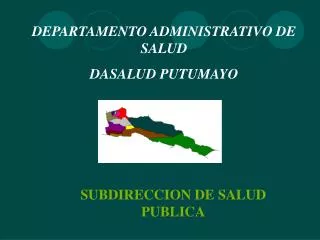 SUBDIRECCION DE SALUD PUBLICA