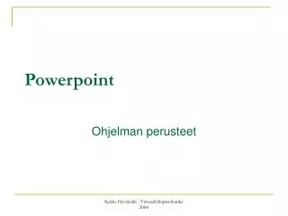 powerpoint