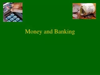 money and banking