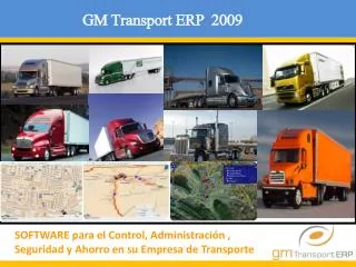 GM Transport ERP 2009