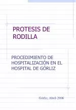 PROTESIS DE RODILLA - slide 1
