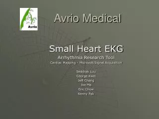 Avrio Medical
