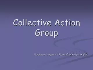 Collective Action Group