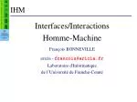 IHM - slide 1