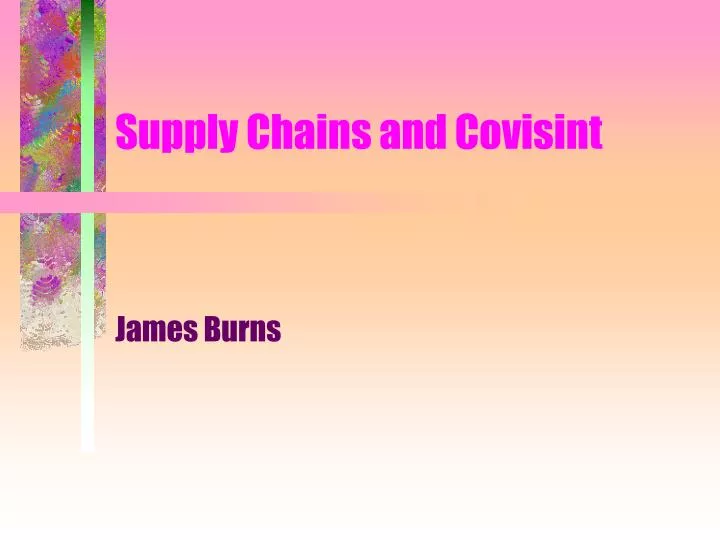 supply chains and covisint