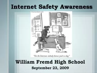 William Fremd High School September 23, 2009