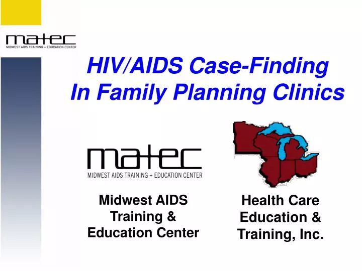hiv aids case finding in family planning clinics