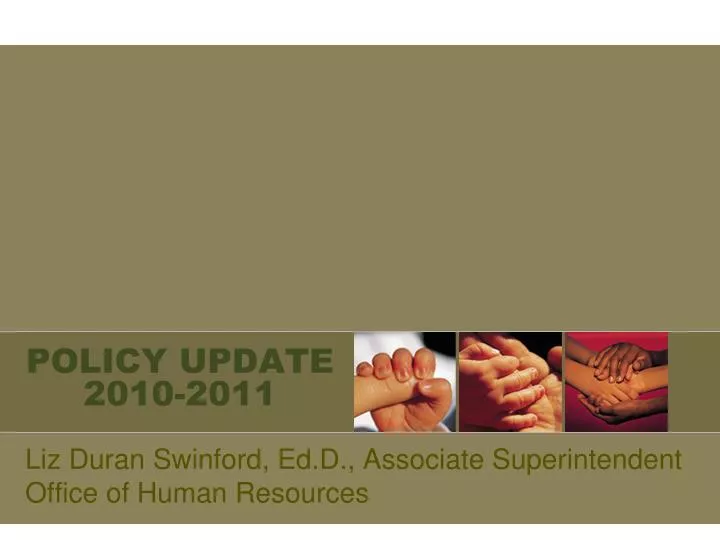 policy update 2010 2011