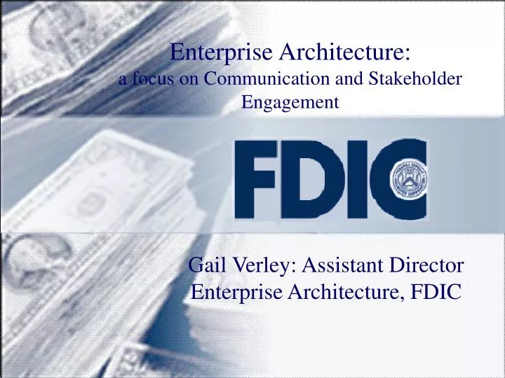 enterprise architecture a focus on communication and stakeholder engagement