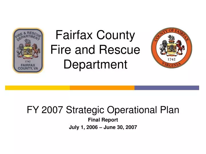 fairfax county fire and rescue department