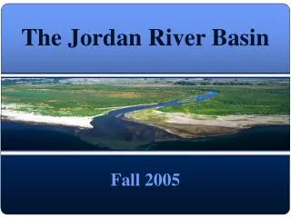 The Jordan River Basin