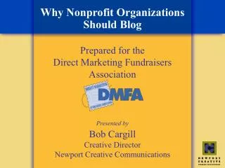 Why Nonprofit Organizations Should Blog