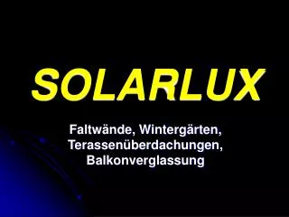 solarlux