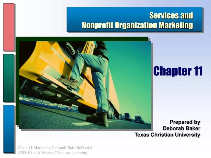 services and nonprofit organization marketing