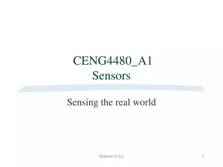 ceng4480 a1 sensors