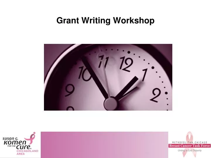 grant writing workshop