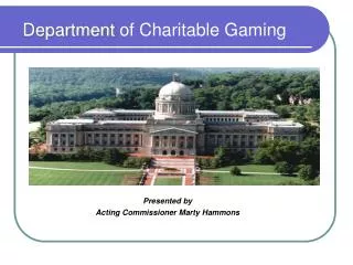 Department of Charitable Gaming