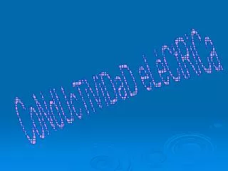 CoNdUcTiViDaD eLéCtRiCa