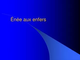 n e aux enfers