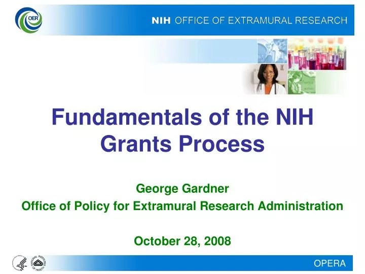 fundamentals of the nih grants process