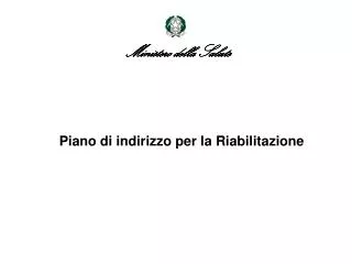 ministero della salute