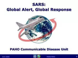 SARS: Global Alert, Global Response