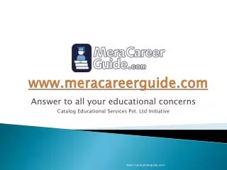 Online_Career_Counseling_Website_MeraCareerGuide.ppt