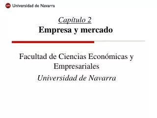 cap tulo 2 empresa y mercado