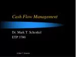 Cash Flow Management - slide 1