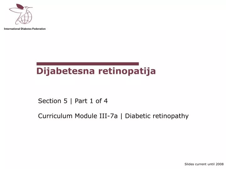 dijabetesna retinopatija