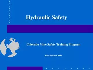 Hydraulic Safety