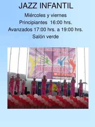 jazz infantil
