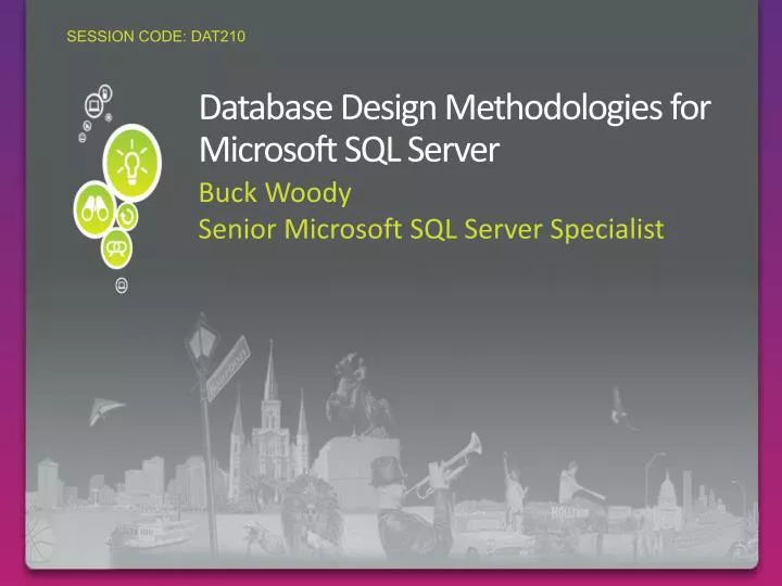 database design methodologies for microsoft sql server