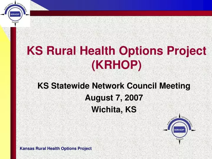 ks rural health options project krhop
