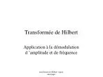 Transformée de Hilbert - slide 1